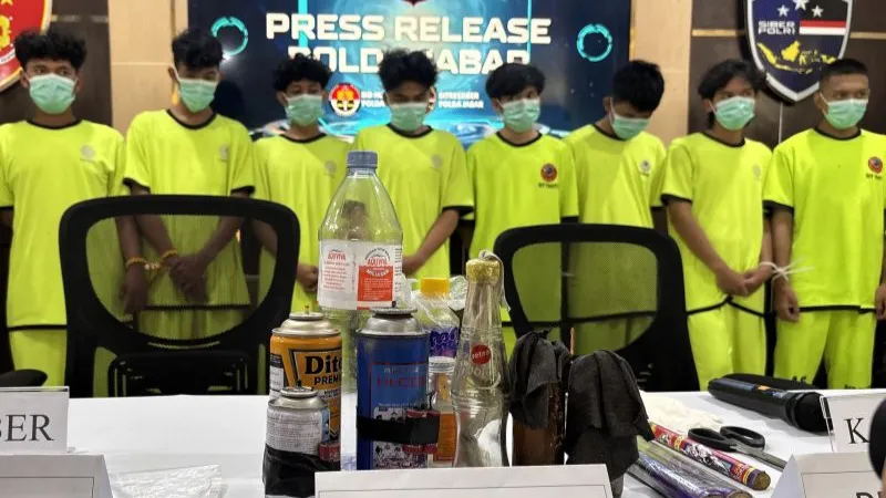 kasus provokator pembakaran Wisma MPR RI di Mapolda