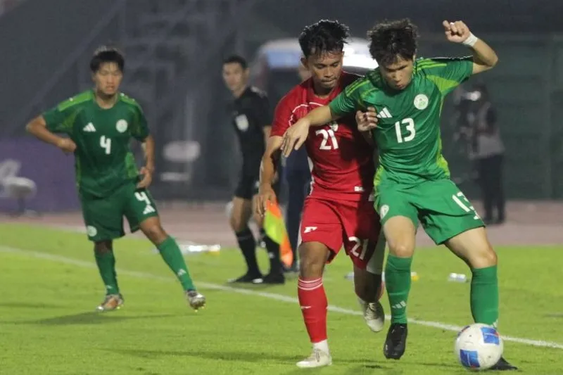Pesepak bola Timnas Indonesia U-23 Ricky Pratama 
