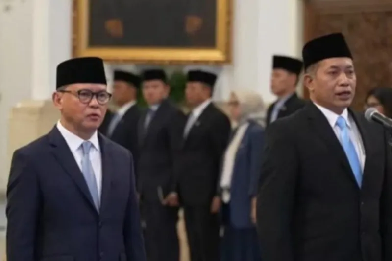 Prosesi pelantikan Mukhtarudin 
