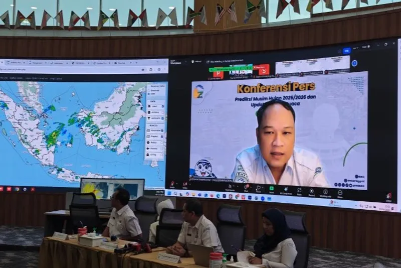Deputi Bidang Klimatologi BMKG Ardhasena Sopaheluwakan 