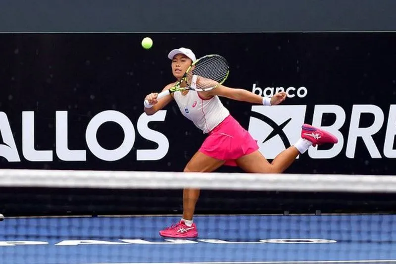 Petenis putri Indonesia Janice TJen
