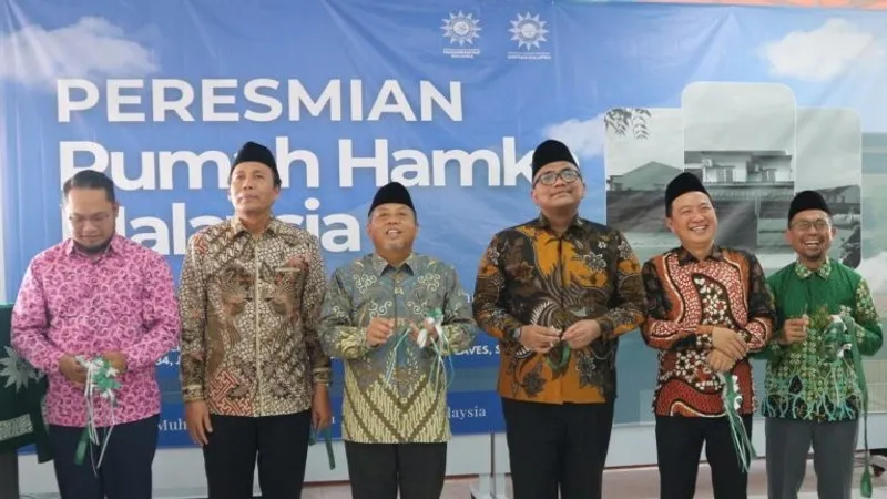 Momen peresmian Rumah Hamka di Selangor, Malaysia,
