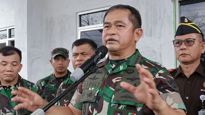 Kepala Staf TNI Angkatan Darat (KSAD) Jenderal TNI Maruli Simanjuntak