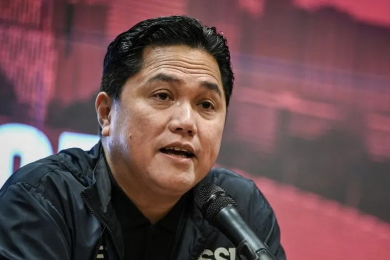 Ketua Umum PSSI Erick Thohir 