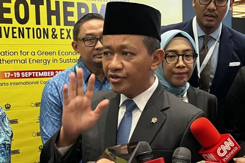 Menteri Energi dan Sumber Daya Mineral (ESDM) Bahlil Lahadalia 