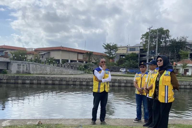 Menteri PU Dody Hanggodo tinjau Waduk Muara Nusa Dua