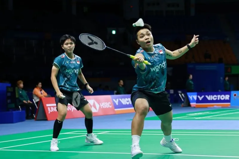 Ganda putri Indonesia Apriyani Rahayu/Siti Fadia Silva Ramadhanti 