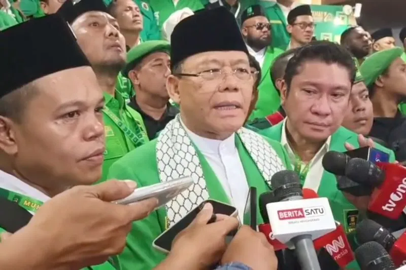 Ketua Umum Partai Persatuan Pembangunan (PPP) Muhammad Mardiono 