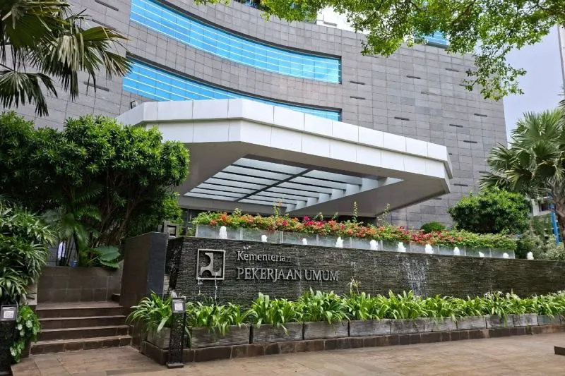 Gedung Kementerian Pekerjaan Umum di Jakarta