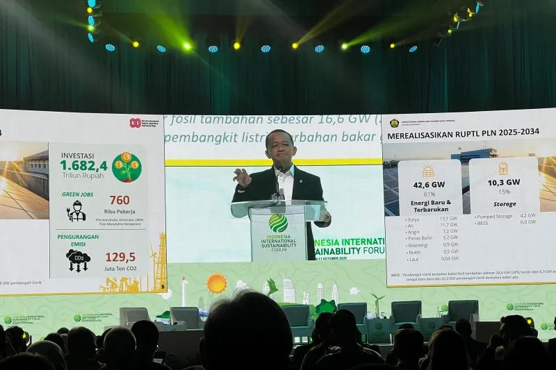 Menteri Energi dan Sumber Daya Mineral Bahlil Lahadalia 