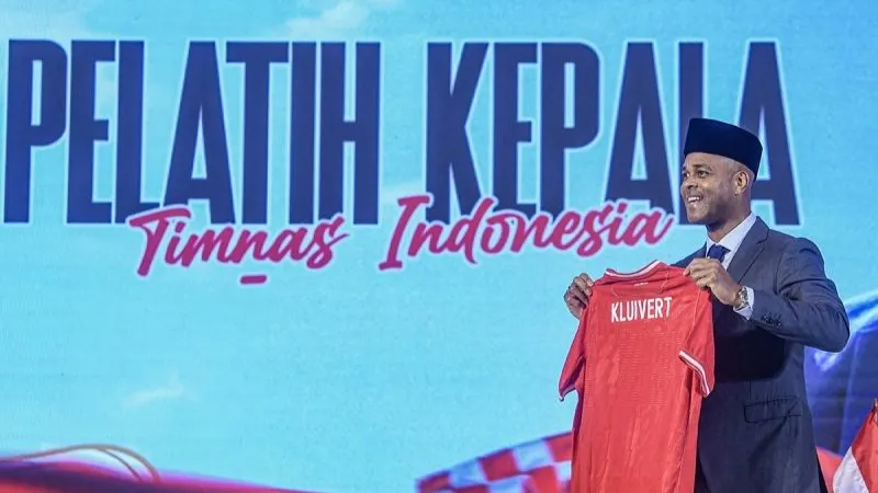 Pelatih Timnas Indonesia Patrick Kluivert