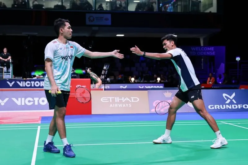 Ganda putra Indonesia Fajar Alfian/Muhammad Shohibul Fikri