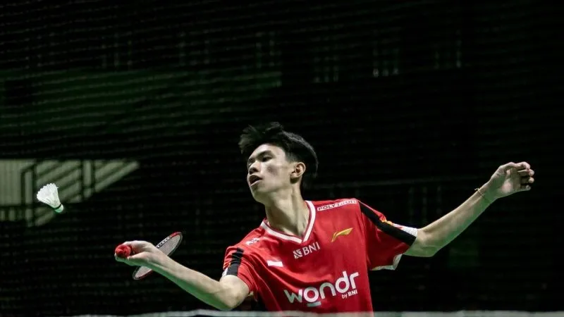 Pebulu tangkis tunggal putra Indonesia Richie Duta Richardo