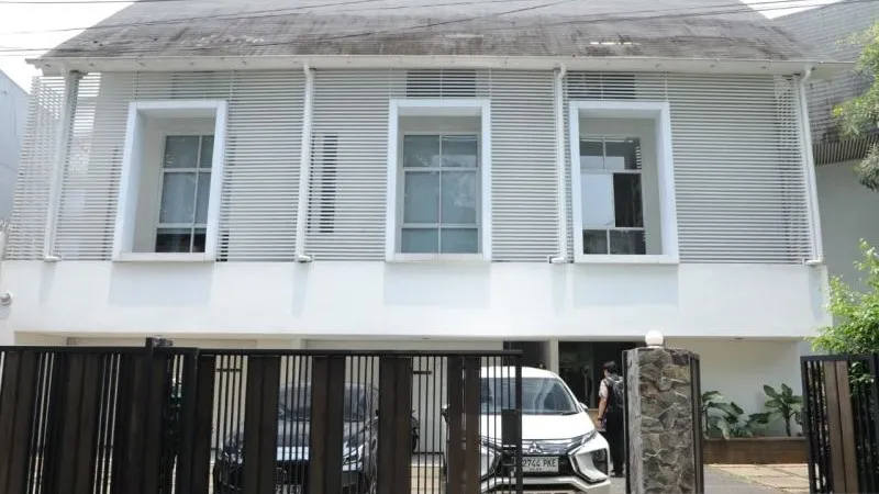 Rumah milik Riza Chalid yang disita Kejaksaan Agung