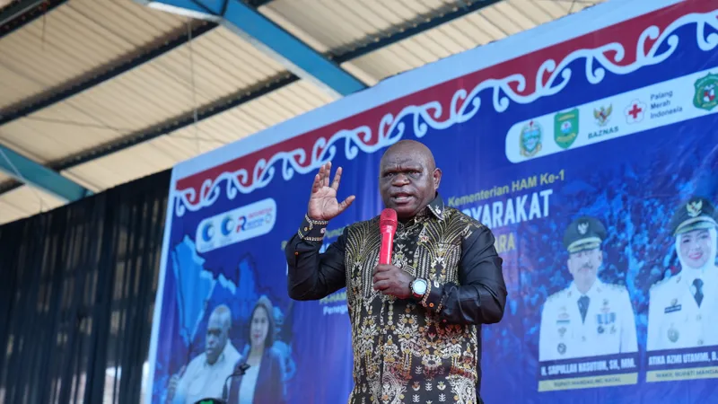 Menteri HAM Natalius Pigai 