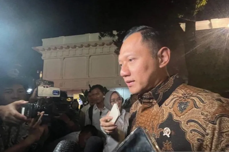Menteri Koordinator Bidang Infrastruktur dan Pembangunan Kewilayahan Agus Harimurti Yudhoyono