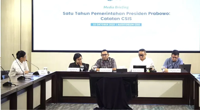 Ketua Departemen Politik dan Perubahan Sosial CSIS, Arya Fernandes