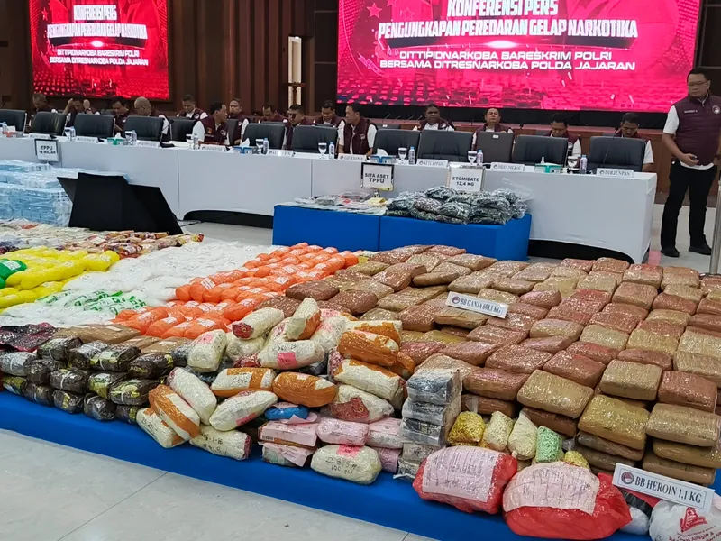 Direktur Tindak Pidana Narkoba Bareskrim Polri, Brigadir Jenderal Polisi Eko Hadi Santoso