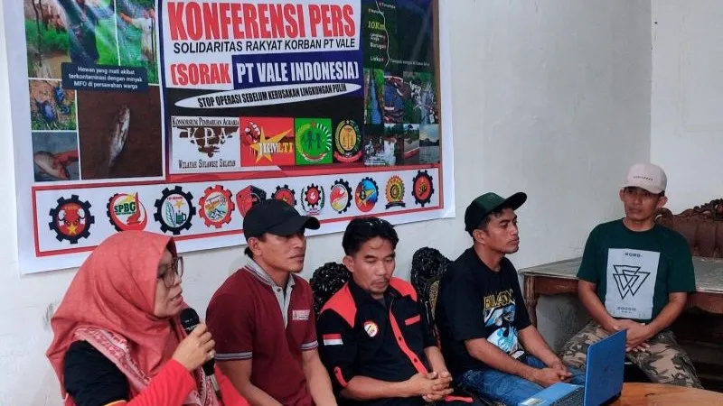 warga tergabung dalam Solidaritas Rakyat Korban (SORAK) PT Vale Indonesia