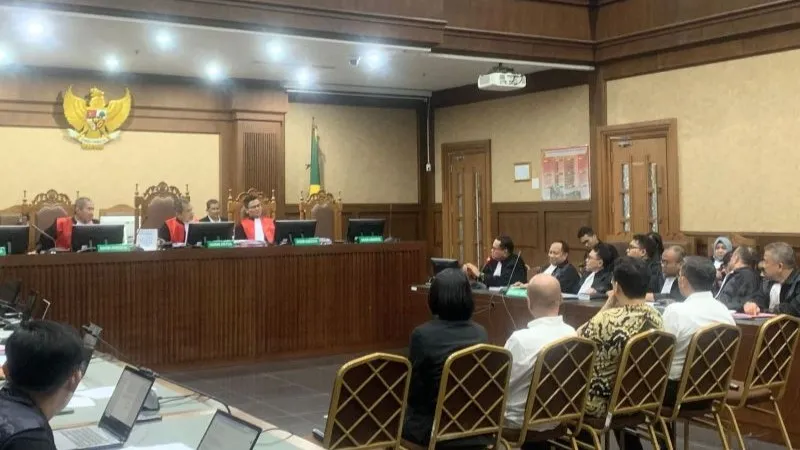 Empat terdakwa kasus dugaan suap dan TPPU