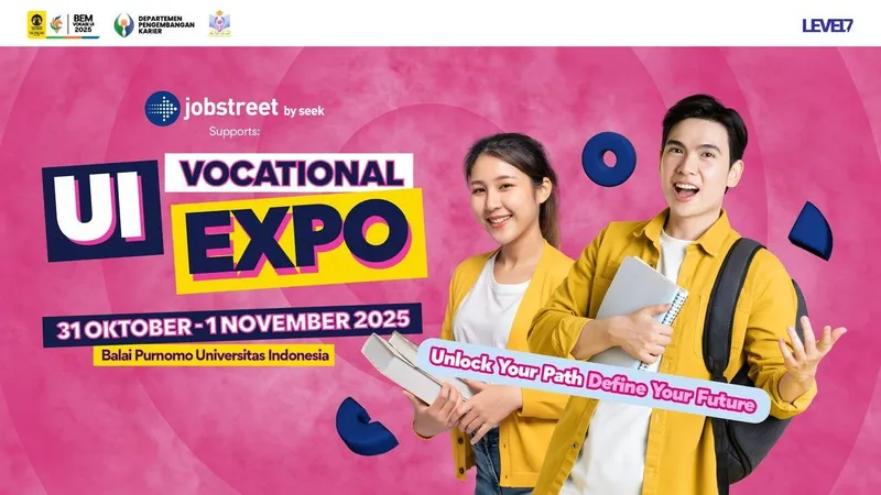 Jobstreet by SEEK Dukung UI Vocational Expo 2025