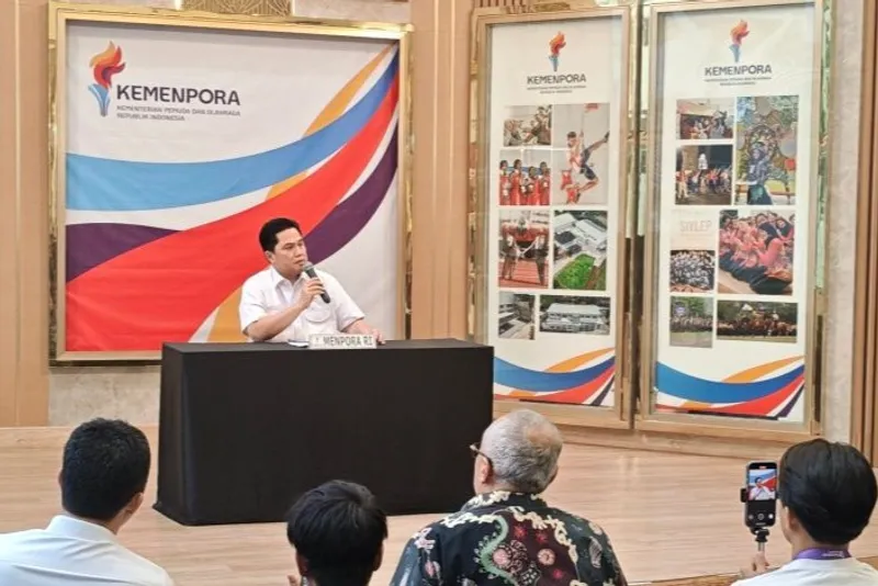 Menteri Pemuda dan Olahraga Erick Thohir