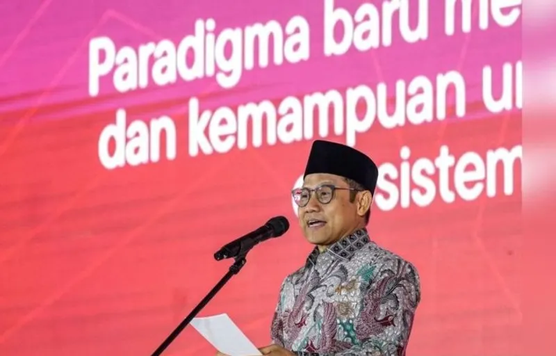 Menteri Koordinator Bidang Pemberdayaan Masyarakat Abdul Muhaimin Iskandar