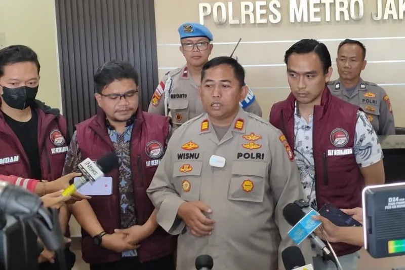 Kasi Humas Polres Metro Jakarta Barat AKP Wisnu Wirawan 