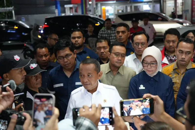 Menteri Energi dan Sumber Daya Mineral (ESDM) Bahlil Lahadalia 