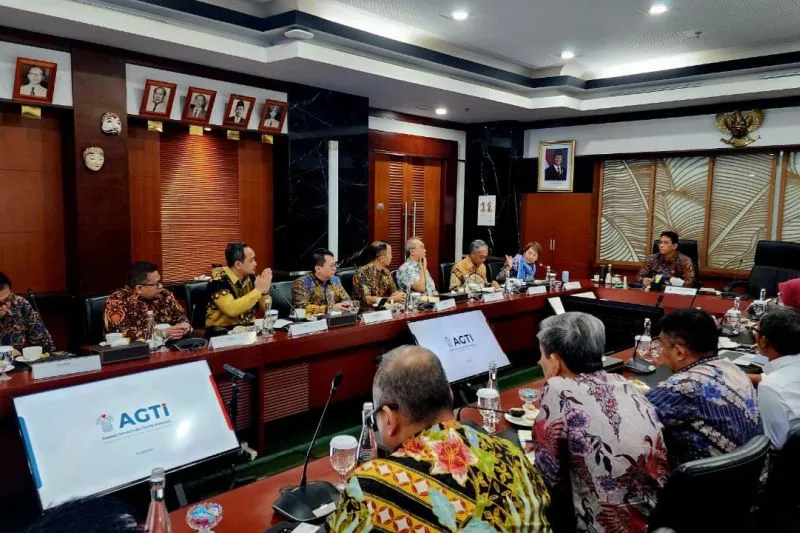 Menteri Keuangan Purbaya Yudhi Sadewa menerima AGTI