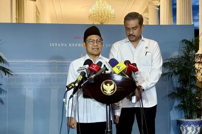 Menteri Koordinator Bidang Pemberdayaan Masyarakat (Menko PM) Muhaimin Iskandar