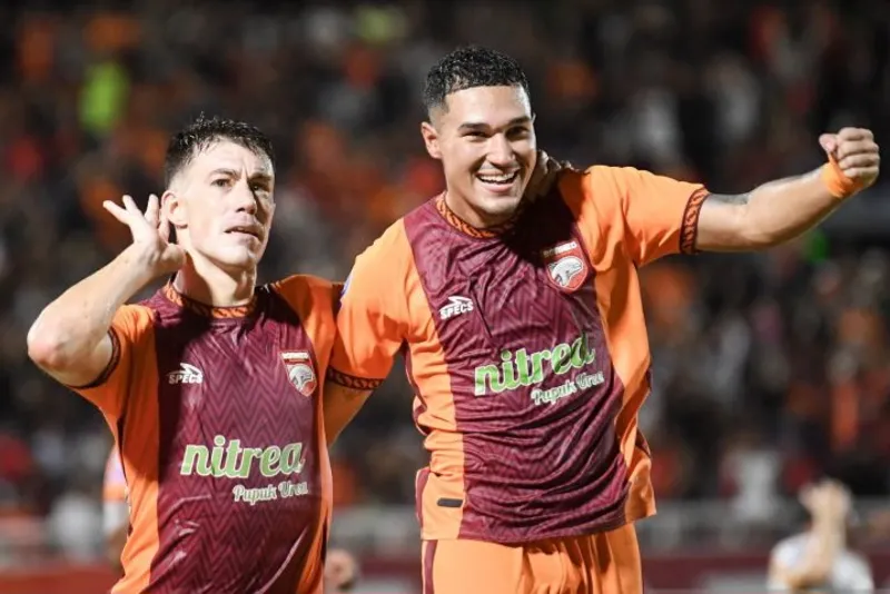 Pesepak bola Borneo FC Samarinda Mariano Peralta