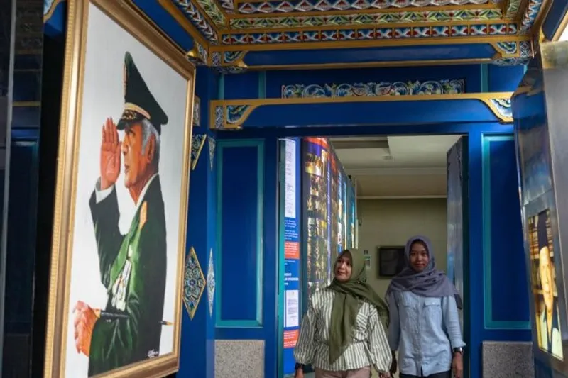 koleksi yang dipajang di Museum Memorial Jenderal Besar HM Soeharto, Sedayu, Bantul