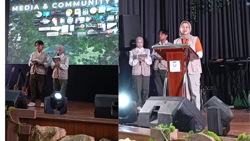 171125-IPSMF2 Ketua IPSMF 2025, Nisa Nurmauliddiana Abdullah dan suasana acara IPSMF 2025