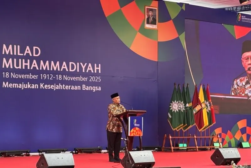 Ketua Umum Pimpinan Pusat (PP) Muhammadiyah Haedar Nashir 