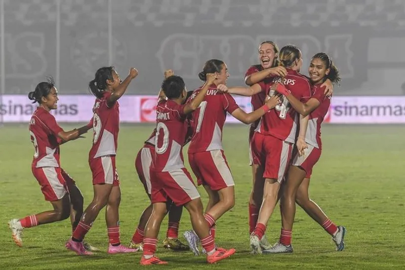 Pesepak bola Timnas Putri Indonesia Isa Guusje Warps 