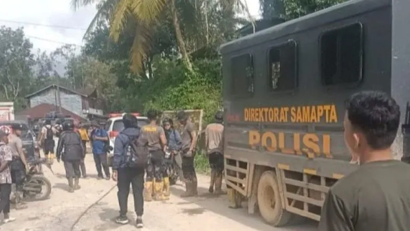 Lokasi bencana alam di Tapanuli Utara 