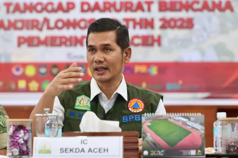 Ketua Tim Penanggulangan Bencana Aceh, M Nasir
