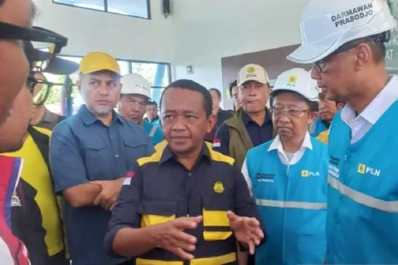 Menteri Energi dan Sumber Daya Mineral (ESDM) Bahlil Lahadalia 