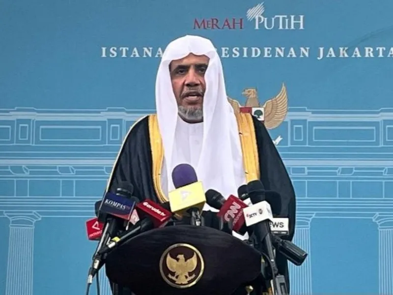 Sekretaris Jenderal Liga Muslim Dunia Syekh Mohammed bin Abdulkarim Al-Issa