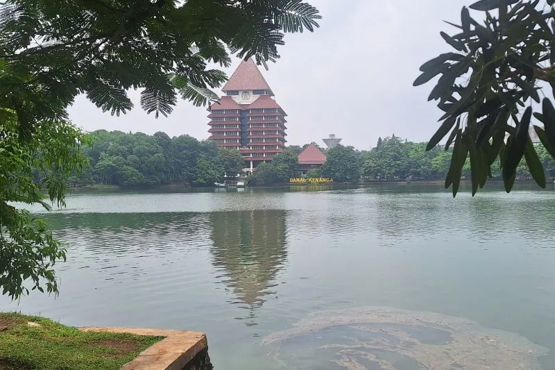 Gedung Rektorat Universitas Indonesia (UI). 