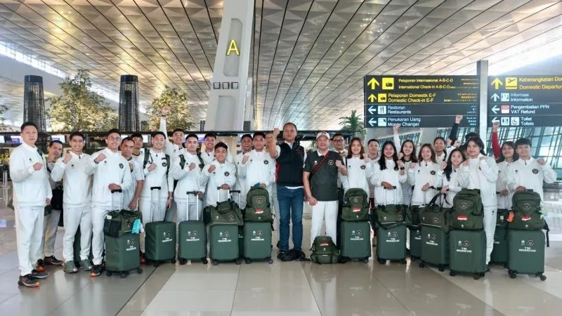 Skuad bulu tangkis Indonesia untuk SEA Games 2025 