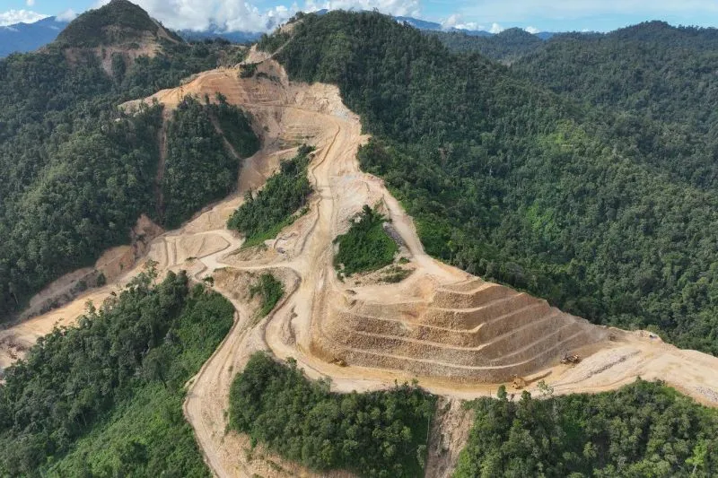 proyek Tambang Emas Pani di Pohuwato, Gorontalo, Sulawesi, oleh PT Merdeka Gold Resources 