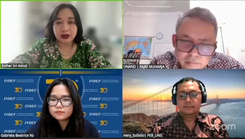 Direktur Eksekutif Indef, Esther Sri Astuti 