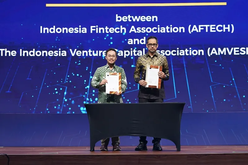 Penandatanganan Memorandum of Understanding (MoU) antara Aftech dan Amvesindo