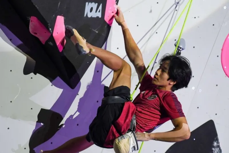 Atlet panjat tebing Indonesia Ardana Cikal Damarwulan 