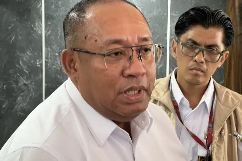 Direktur Jenderal Penegakan Hukum (Dirjen Gakkum ESDM Rilke Jeffri Huwae 