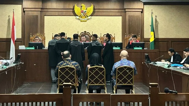 Sebanyak tiga terdakwa kasus dugaan korupsi latop Chromebook dalam program digitalisasi pendidikan 