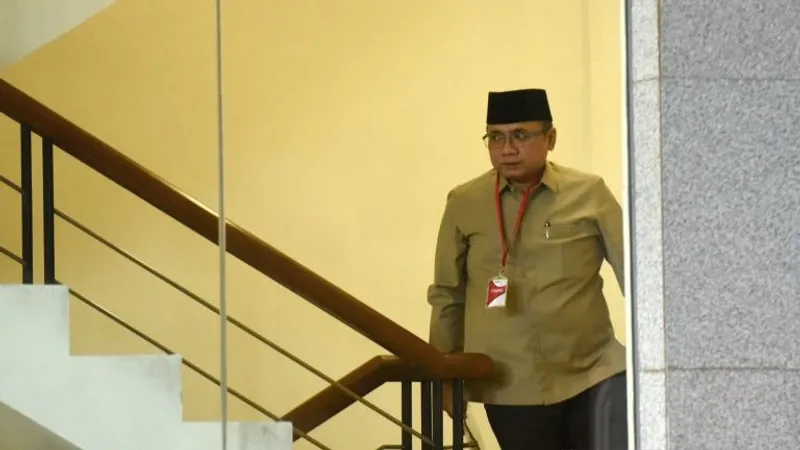 Mantan Menteri Agama Yaqut Cholil Qoumas di KPK
