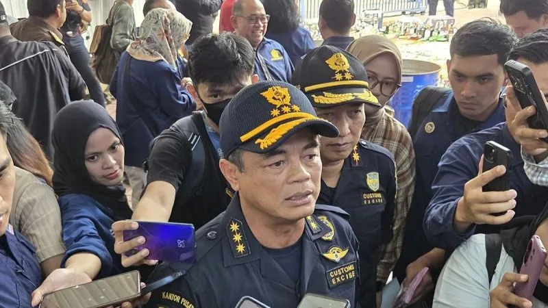 Direktur Jenderal Bea dan Cukai Djaka Budhi Utama 